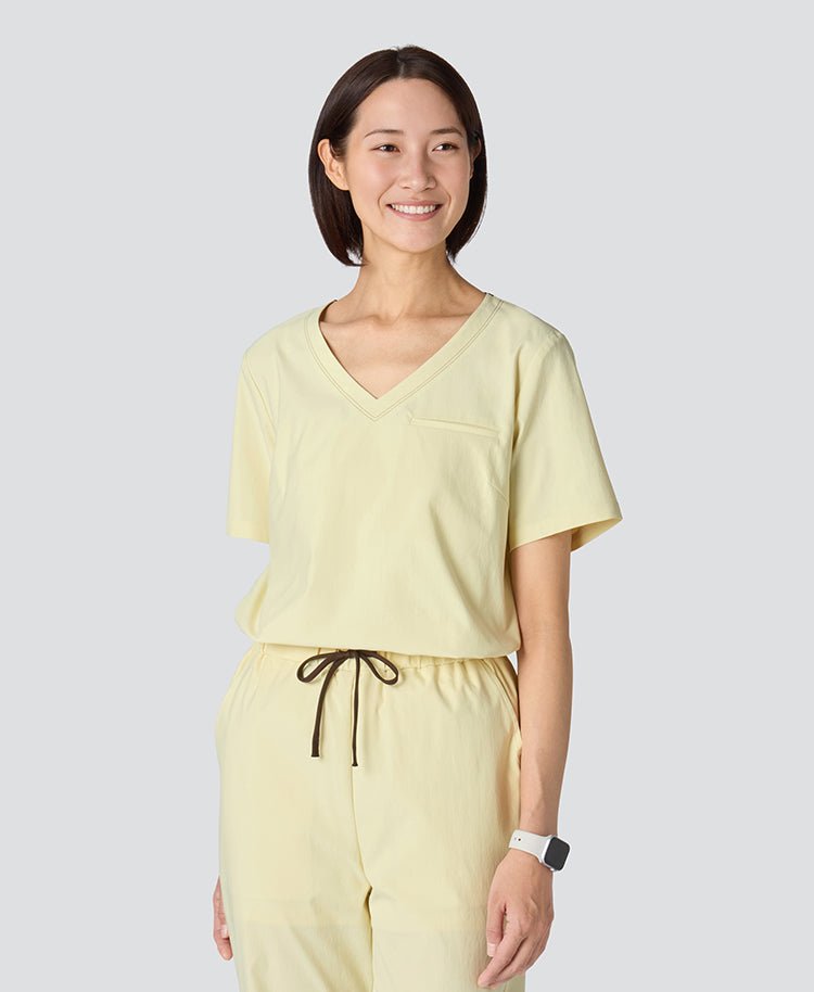 Womens: MOVE Premium Motion Pullover Scrub Tops