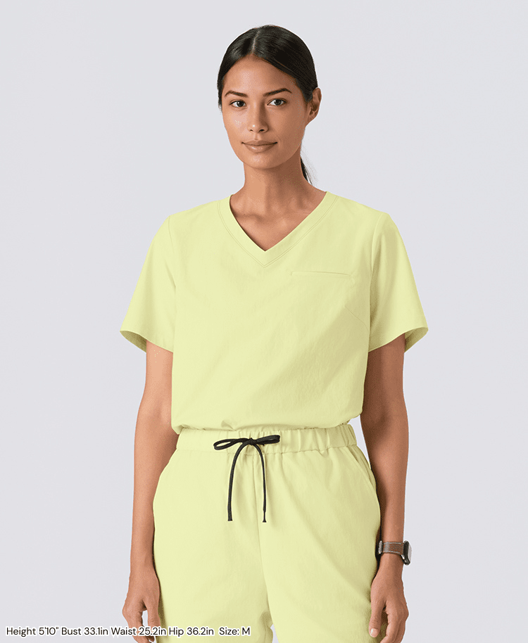 Womens: MOVE Premium Motion Pullover Scrub Tops(US/EU Size)