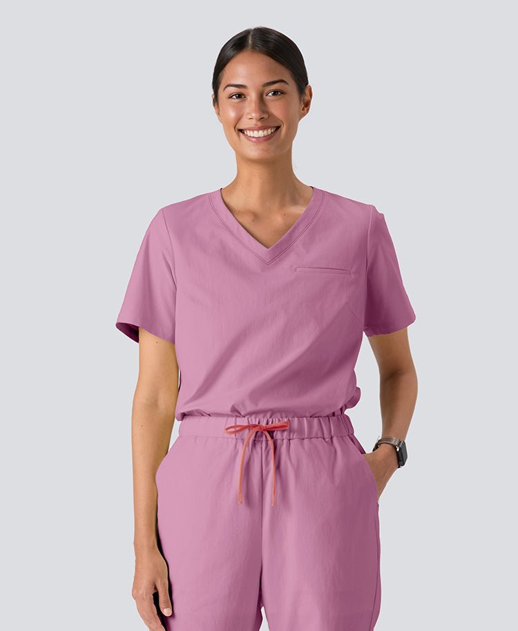 Womens: MOVE Premium Motion Pullover Scrub Tops(US/EU Size)