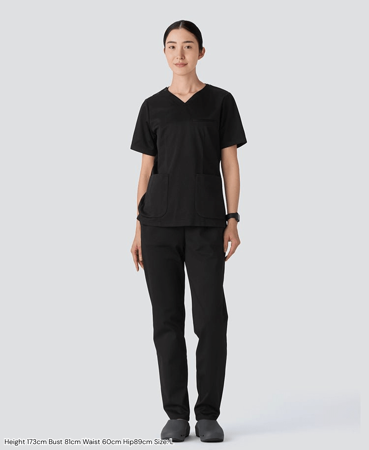 Womens:DECO Elegant Stretch Scrub Pants