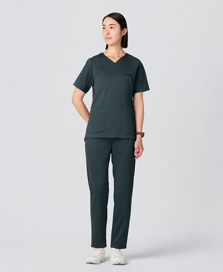 Womens:DECO Elegant Stretch Scrub Pants