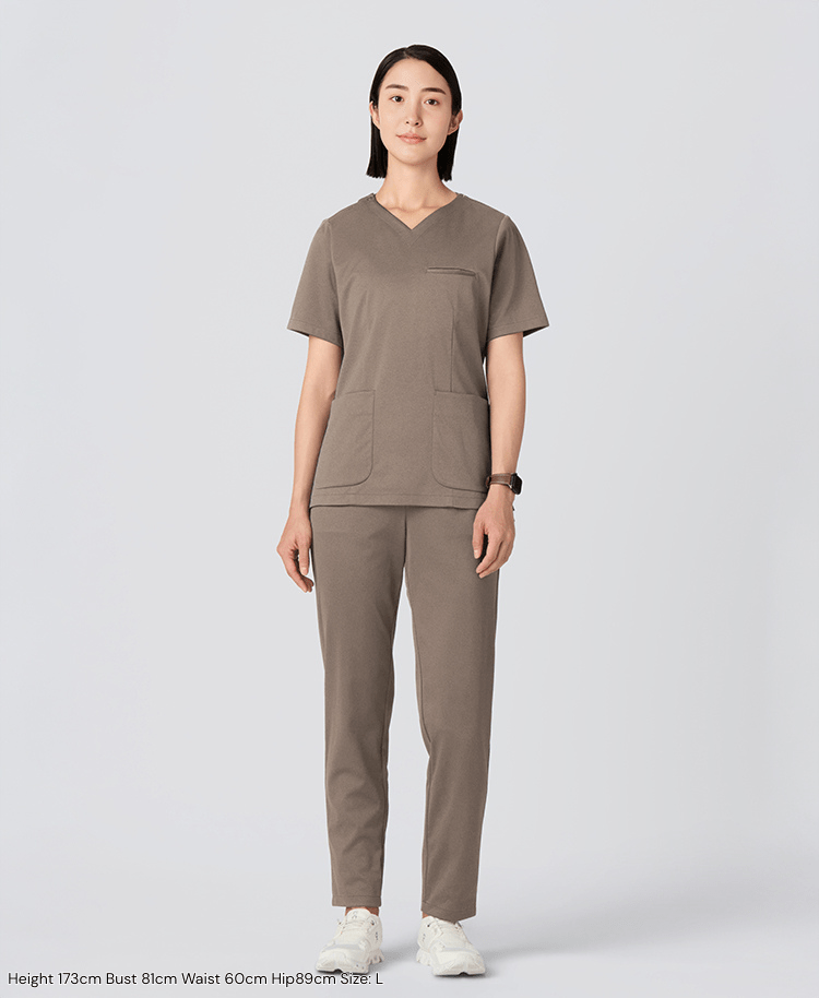 Womens:DECO Elegant Stretch Scrub Pants