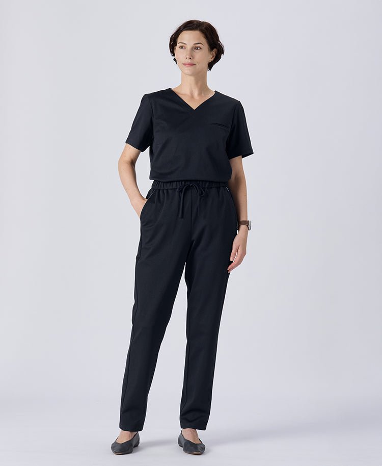 Womens:DECO Elegant Stretch Scrub Tops (US/EU Size)