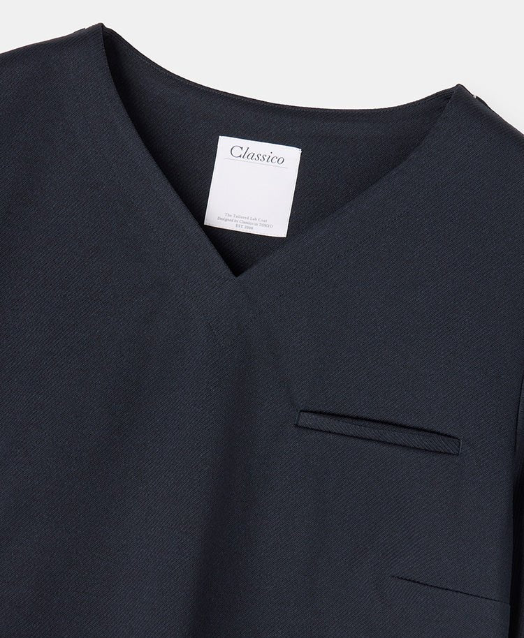 Womens:DECO Elegant Stretch Scrub Tops (US/EU Size)