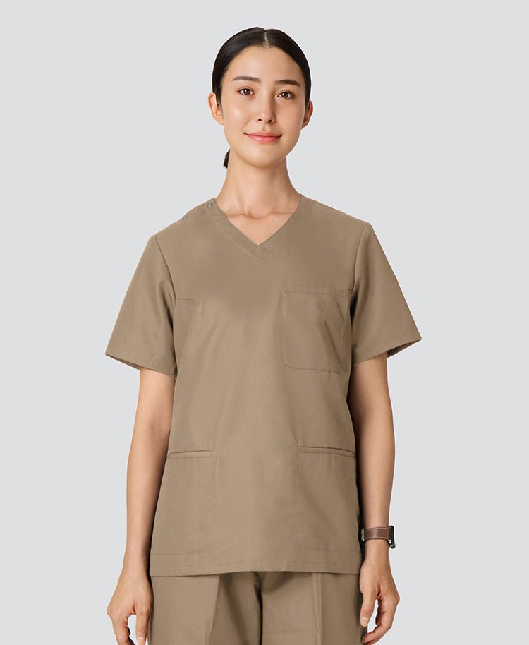 Womens:DEO Anti - Odor Fresh Scrub Tops