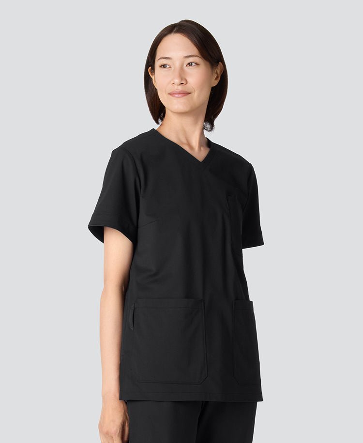 Womens:FREE Light & 360° Stretch Pastel Scrub Tops