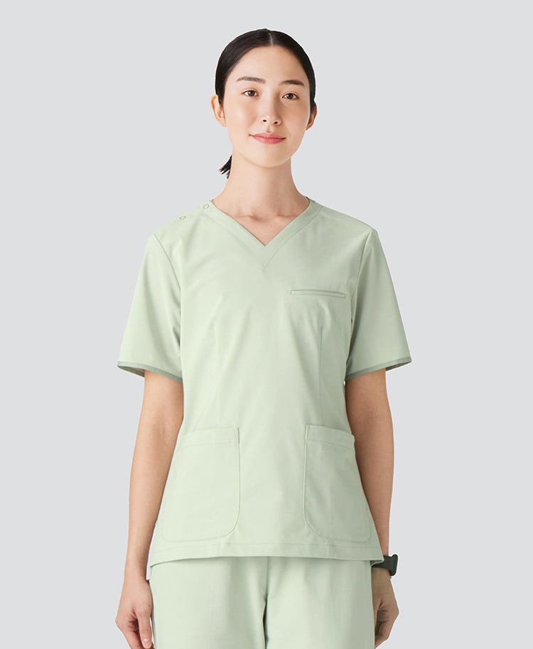Womens:FREE Light & 360° Stretch Scrub Tops
