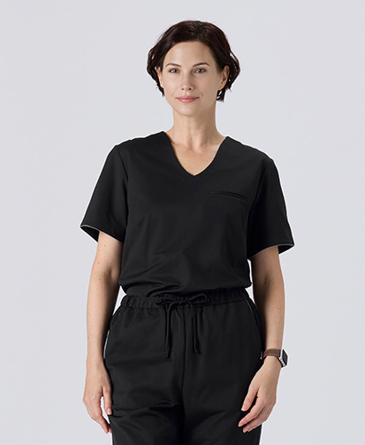 Womens:LUXE Silky Shine Scrub Tops (US/EU Size)