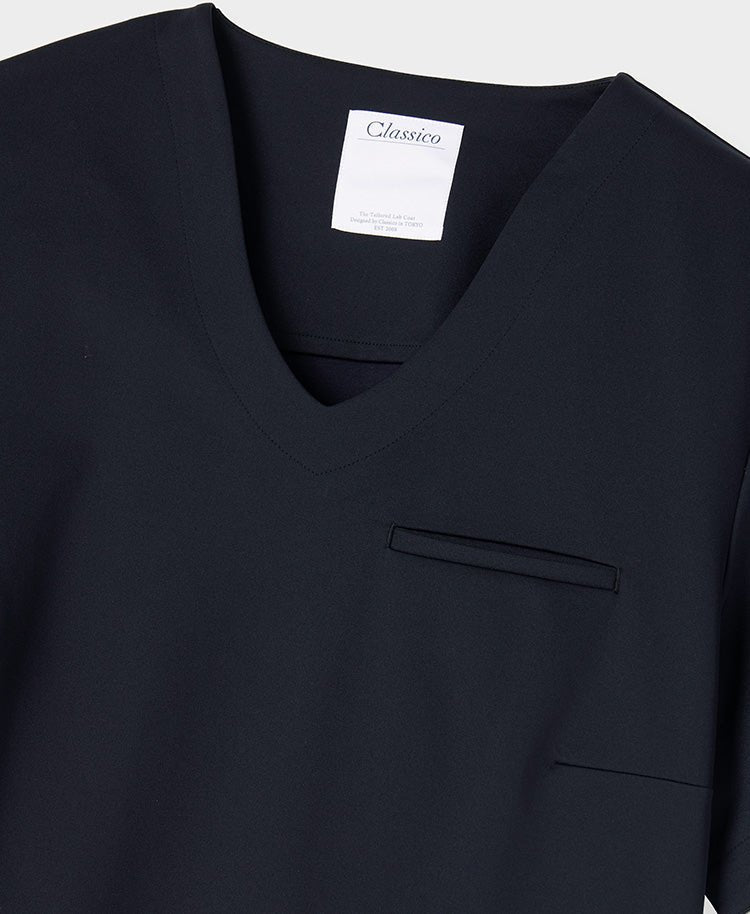 Womens:LUXE Silky Shine Scrub Tops (US/EU Size)