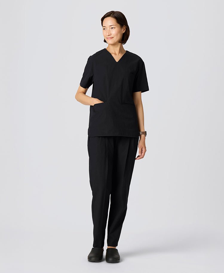 Womens:MOVE Premium Motion Tucked Scrub Pants