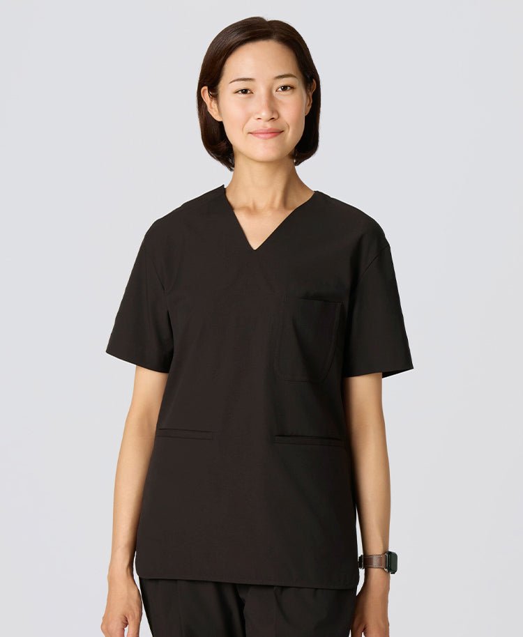 Womens:MOVE Premium Motion V neck Scrub Tops