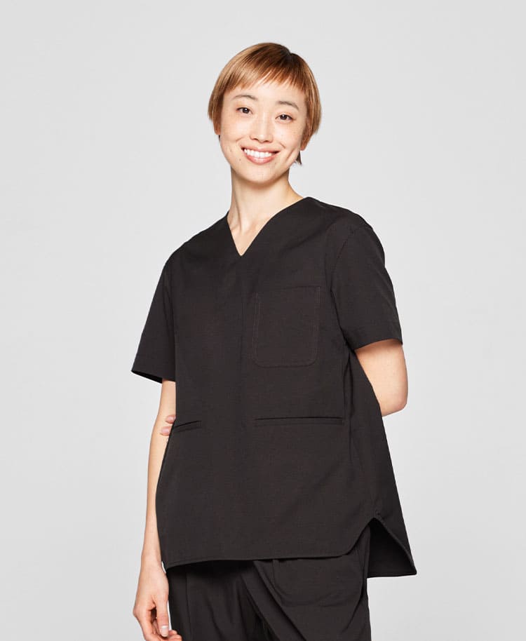 Womens:V neck scrub tops MOVE